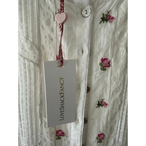 Loveshack fancy the avin pink potion dress size 6 - Picture 9 of 16